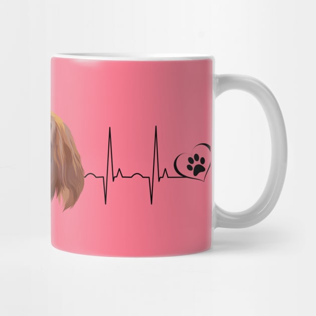 My Heart Beats for my Ruby Cavalier King Charles Spaniel by Cavalier Gifts